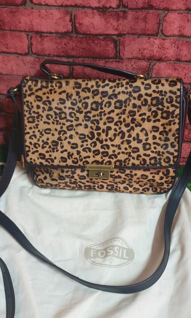 Prrloved Sling bag FOSSIL leopard Women s Fashion Bags Wallets