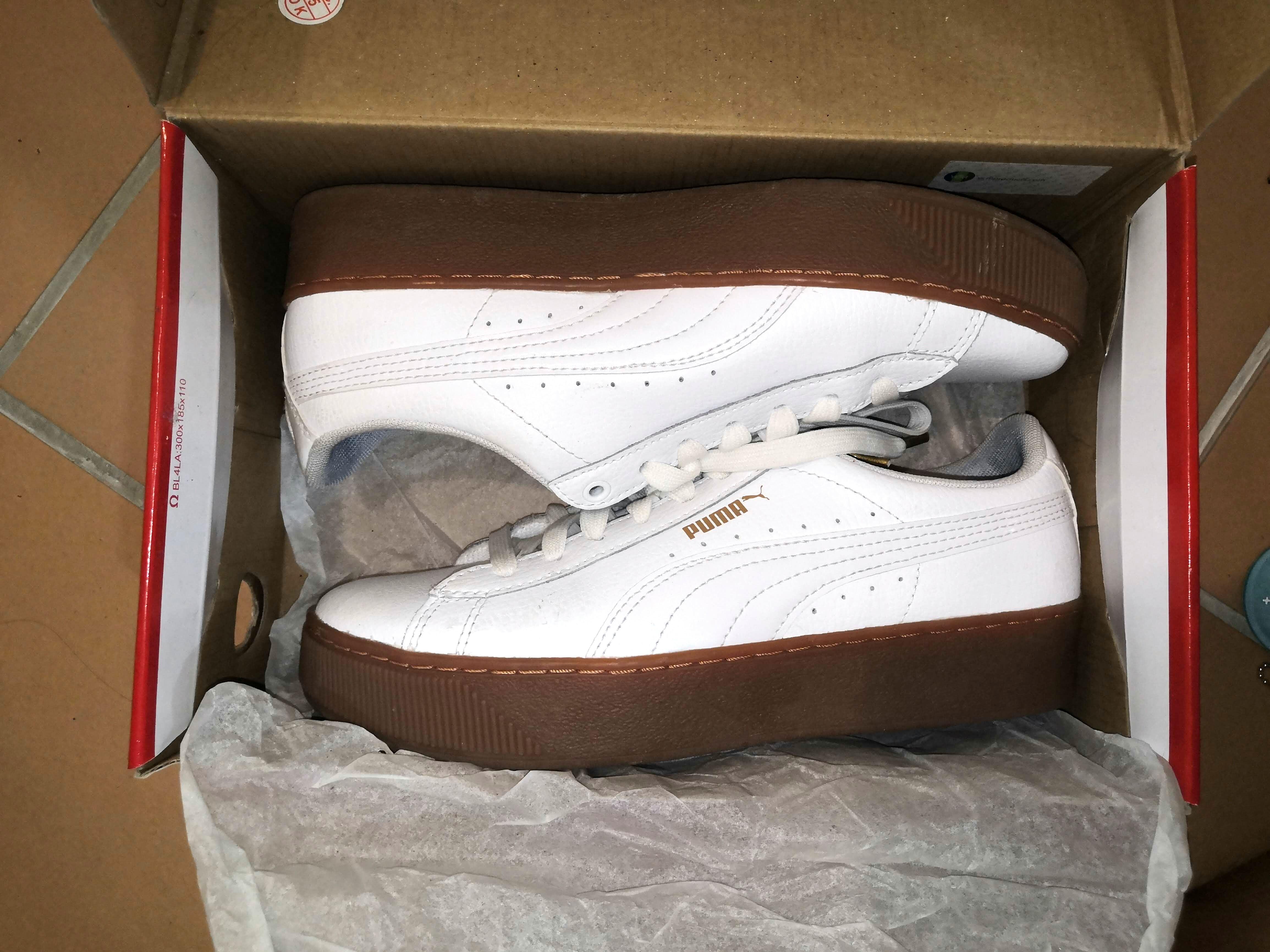 puma platform basket