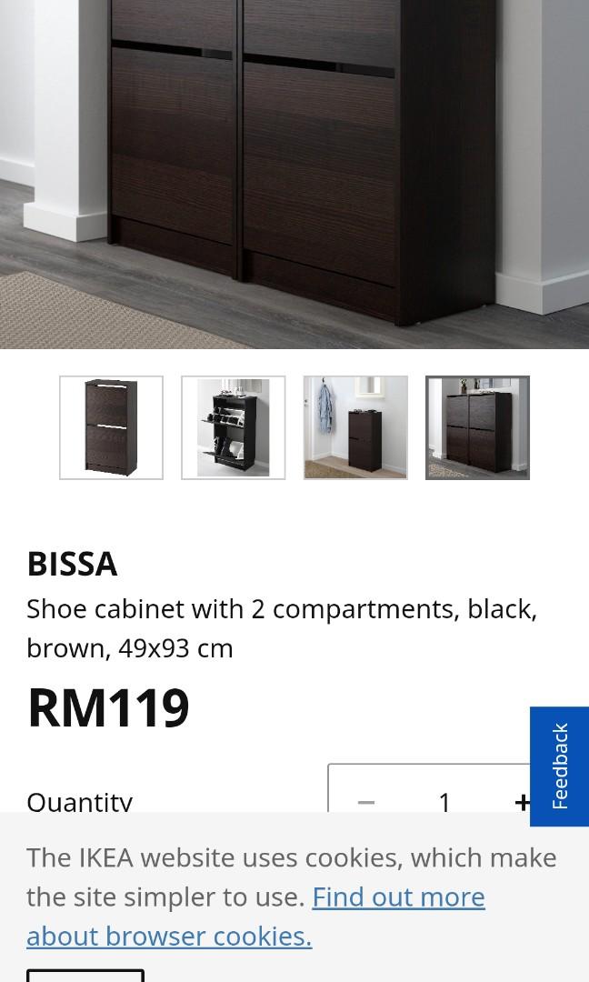 Rak kasut ikea bissa best sale