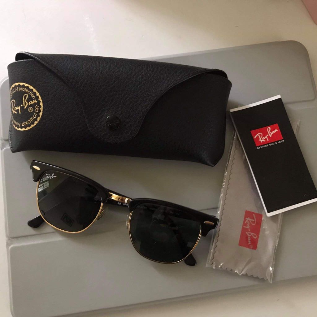 Ray Ban Clubmaster Classic Sunglasses Women S Fashion Watches Accessories Sunglasses Eyewear On Carousell Ray Ban Clubmaster Classic Sunglasses Women S Fashion Watches Accessories Sunglasses Eyewear On Carousell