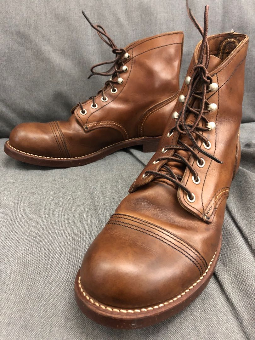 Red wing cheap iron ranger shoes