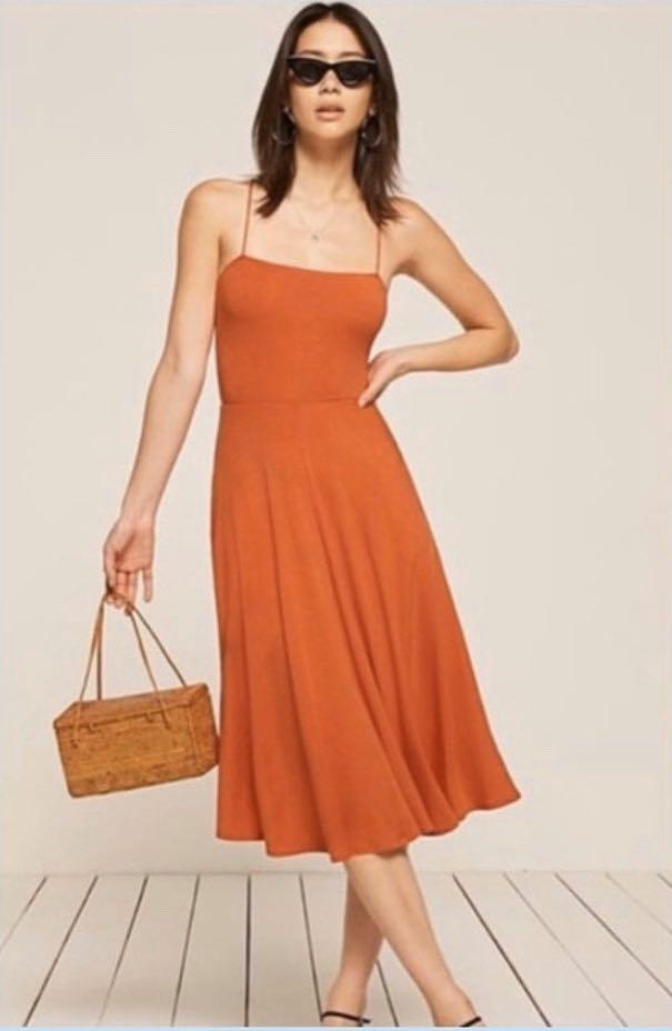 reformation georgina dress
