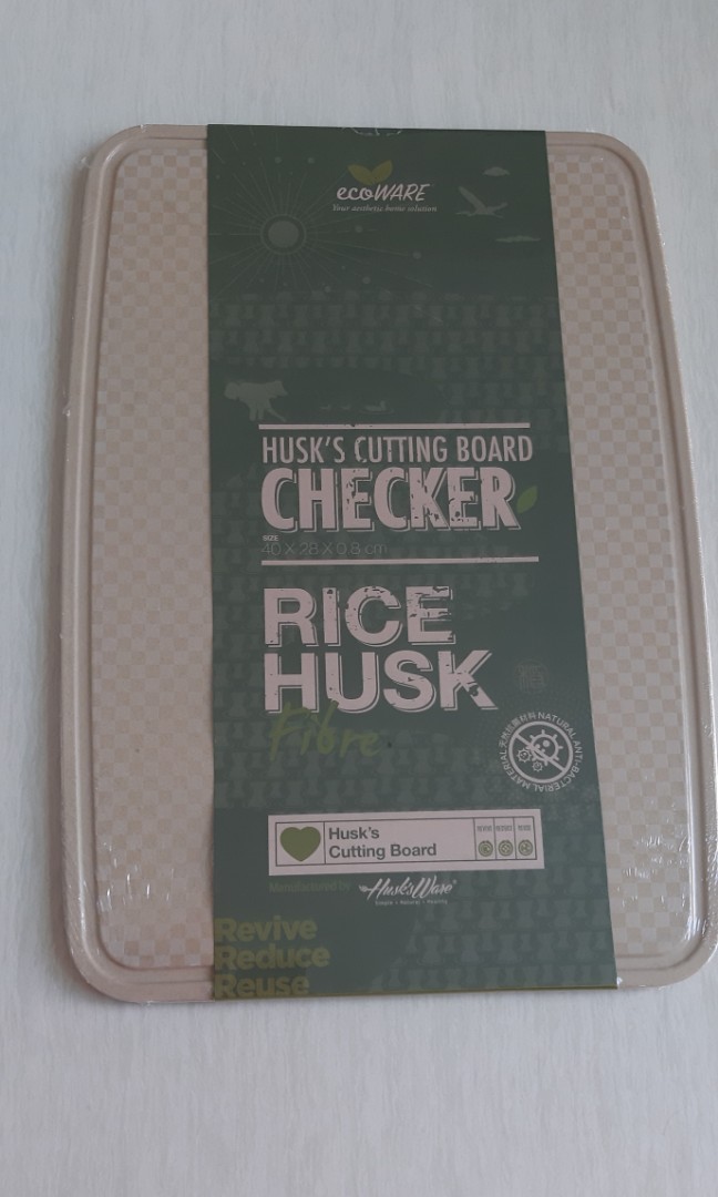 Rice Husk's Cutting Board, Furniture & Home Living, Kitchenware