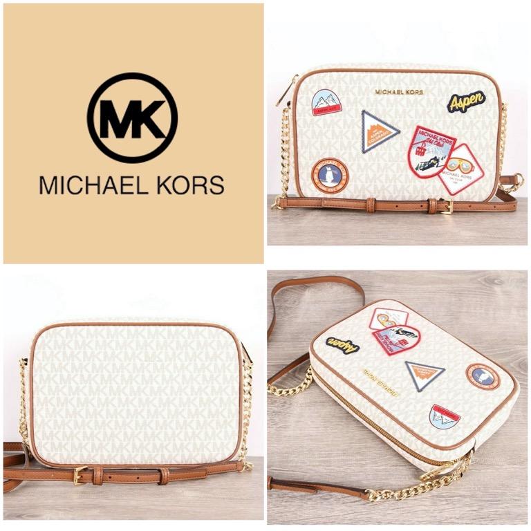 SALE Michael Kors MK Large EW Crossbody Bag Aspen Luxury Bags Wallets on Carousell