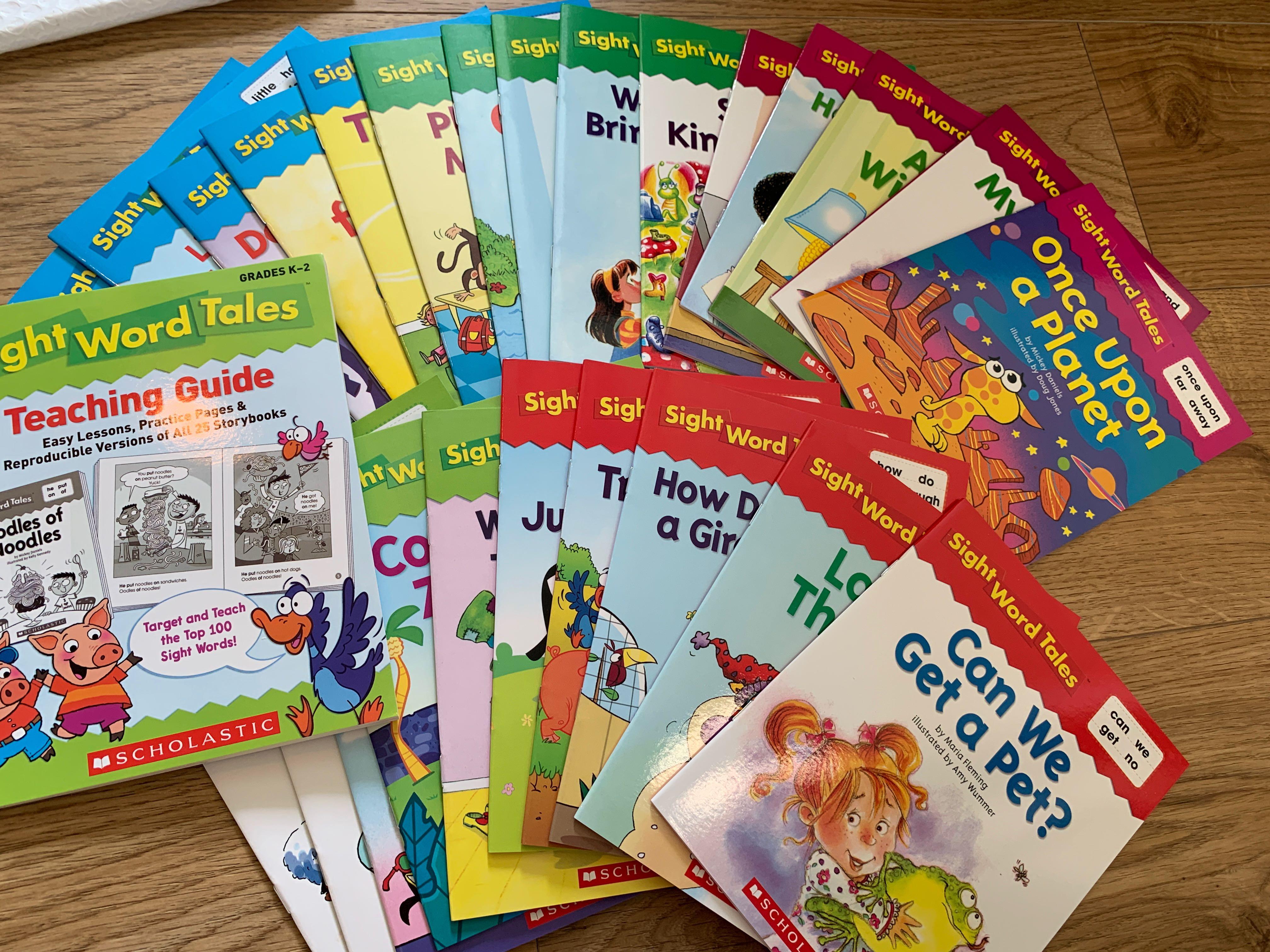 Scholastic Sight Word Tales 25 books, Hobbies & Toys, Books & Magazines ...