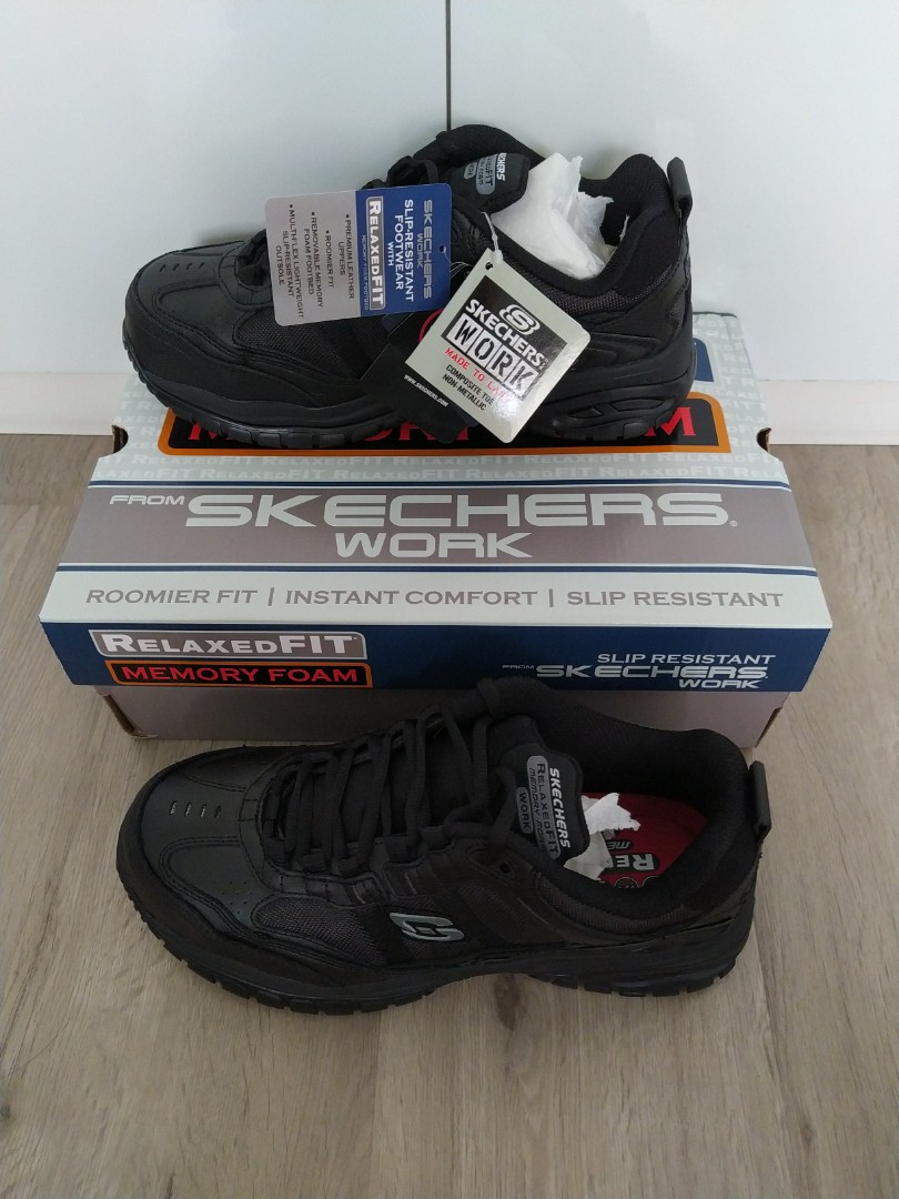 skechers lightweight work shoes