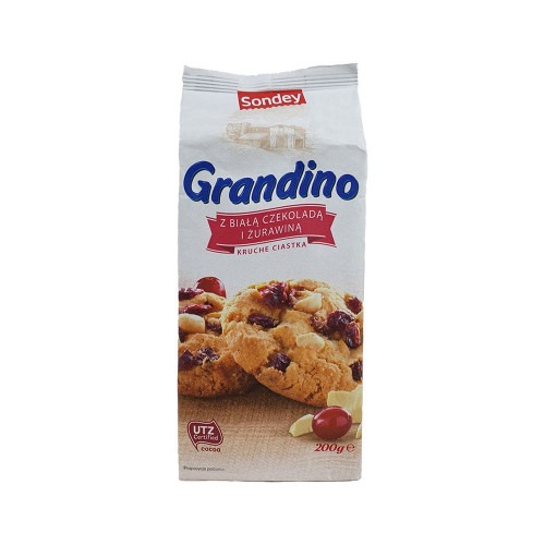 Sondey Grandino Cookies with White Chocolate & Cranberries, Food