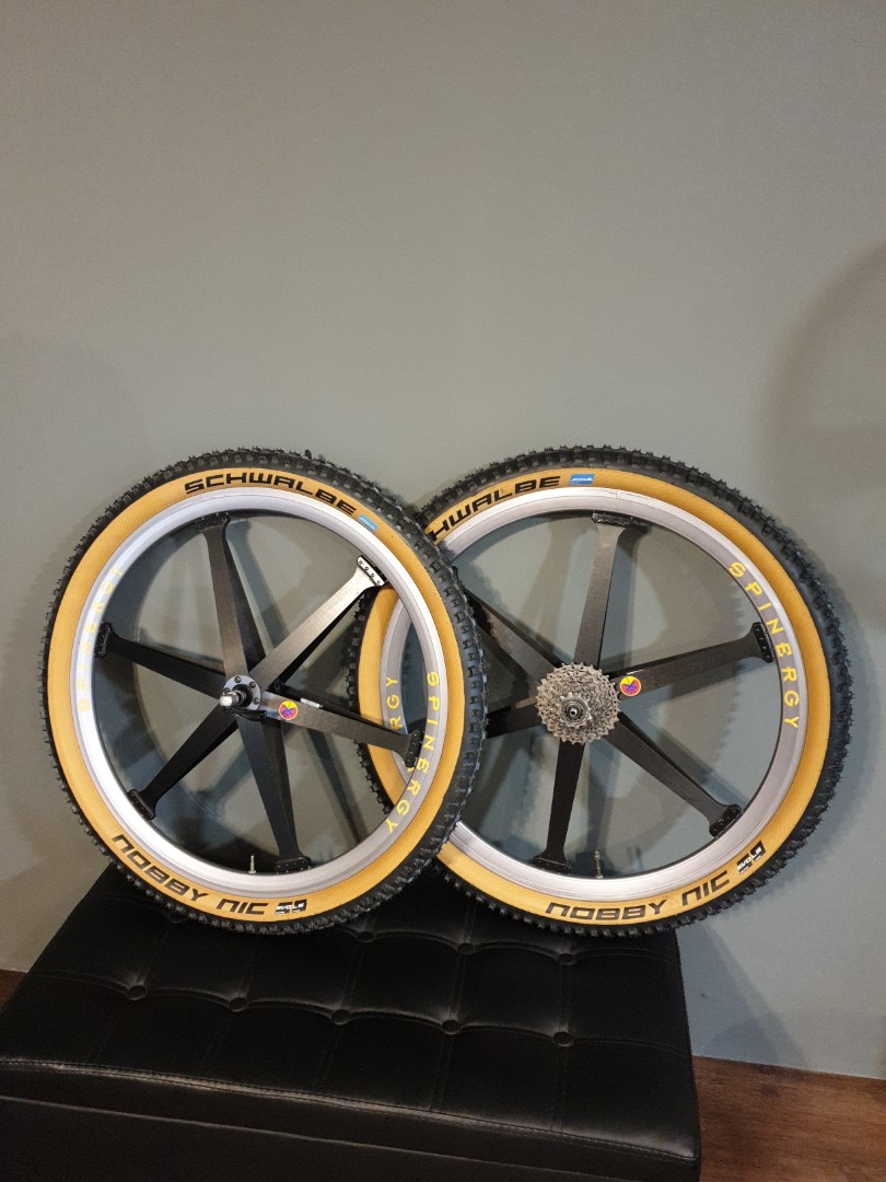 Spinergy 6 spokes, Sports Equipment, Bicycles \u0026 Parts, Bicycles on Carousell
