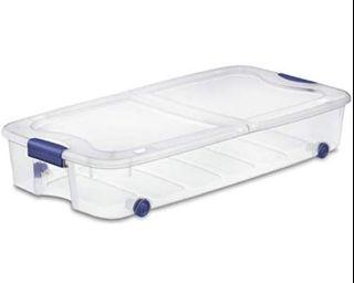 Sterlite 66Qt Ultra underbed Box with wheels