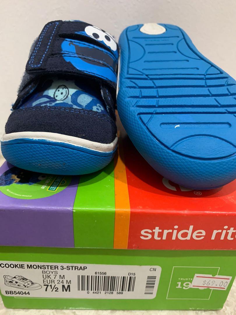 Stride rite shop cookie monster shoes