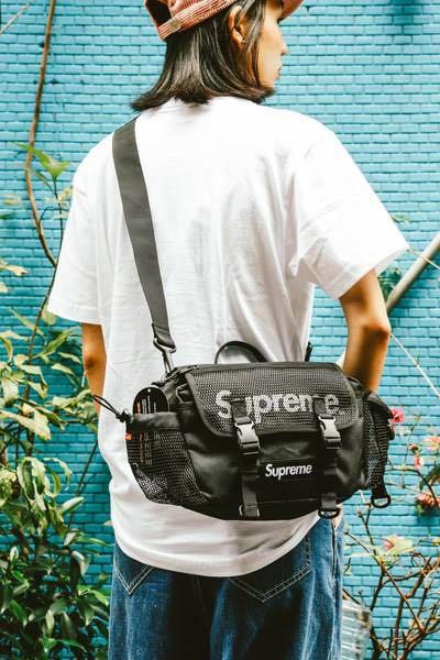 Supreme 20SS Waist Bag Black ウェストバッグ-