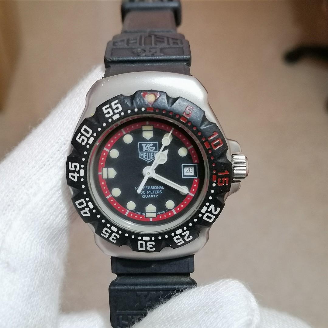 Tag Heuer F1 Ladies Vintage Watch Ref. Wa1414 Luxury Watches on