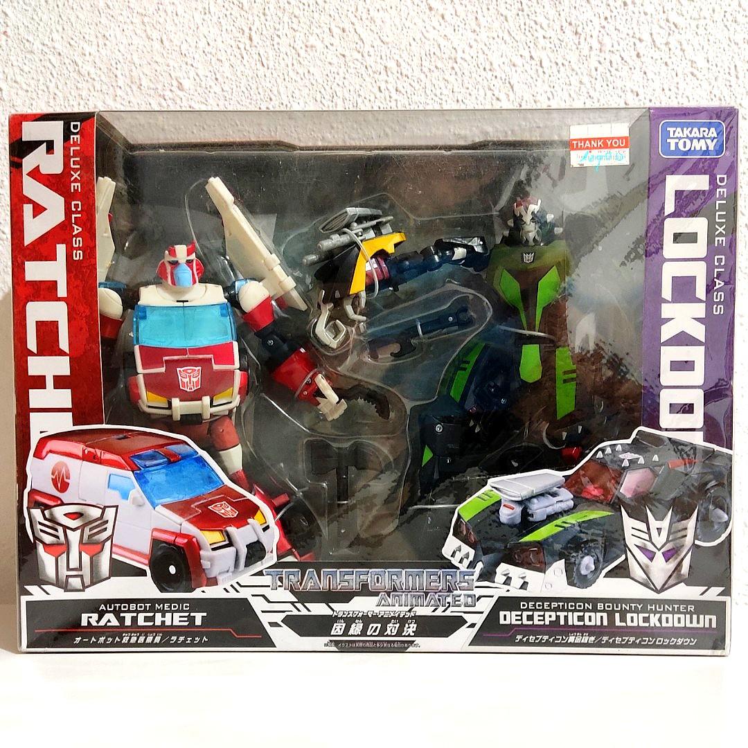 TAKARA TOMY Ratchet & Lockdown Transformers Animated, Hobbies & Toys, Collectibles & Memorabilia, Fan Merchandise on Carousell TAKARA TOMY Ratchet & Lockdown Transformers Animated, Hobbies & Toys, Collectibles & Memorabilia, Fan Merchandise on Carousell