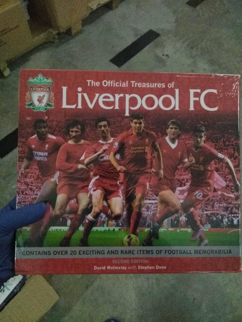 The Official Treasures Of Liverpool Fc Books Stationery Books On Carousell