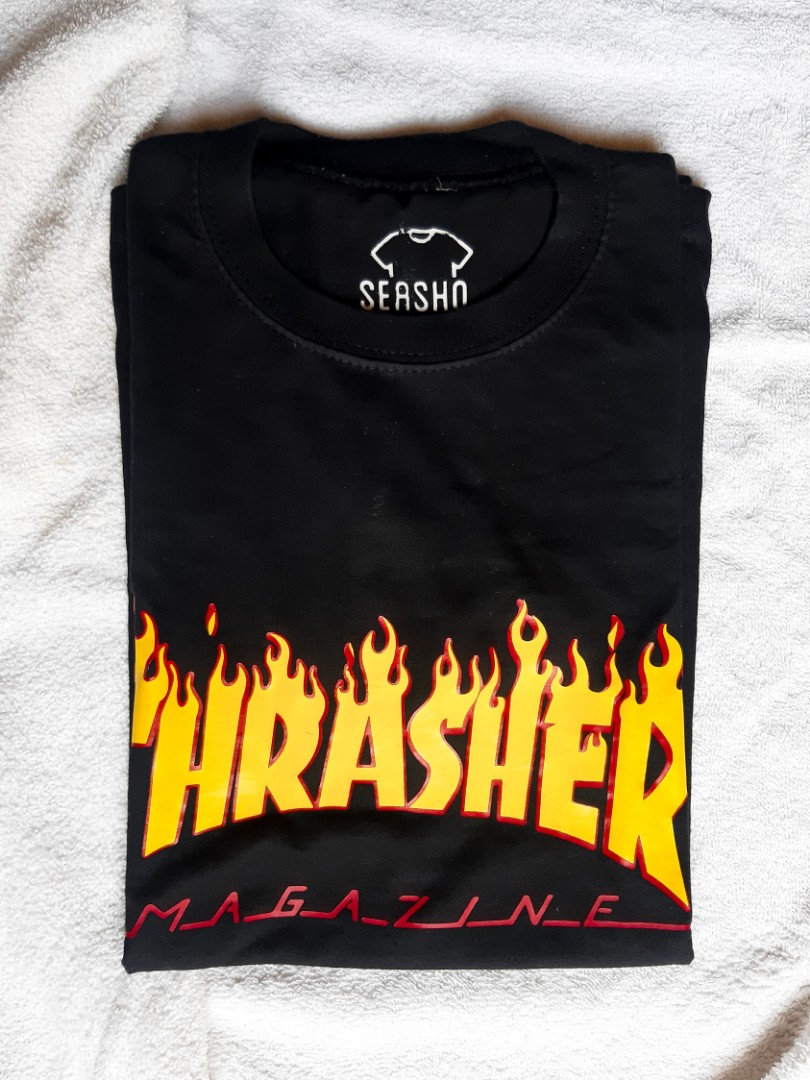 thrasher knock off tee