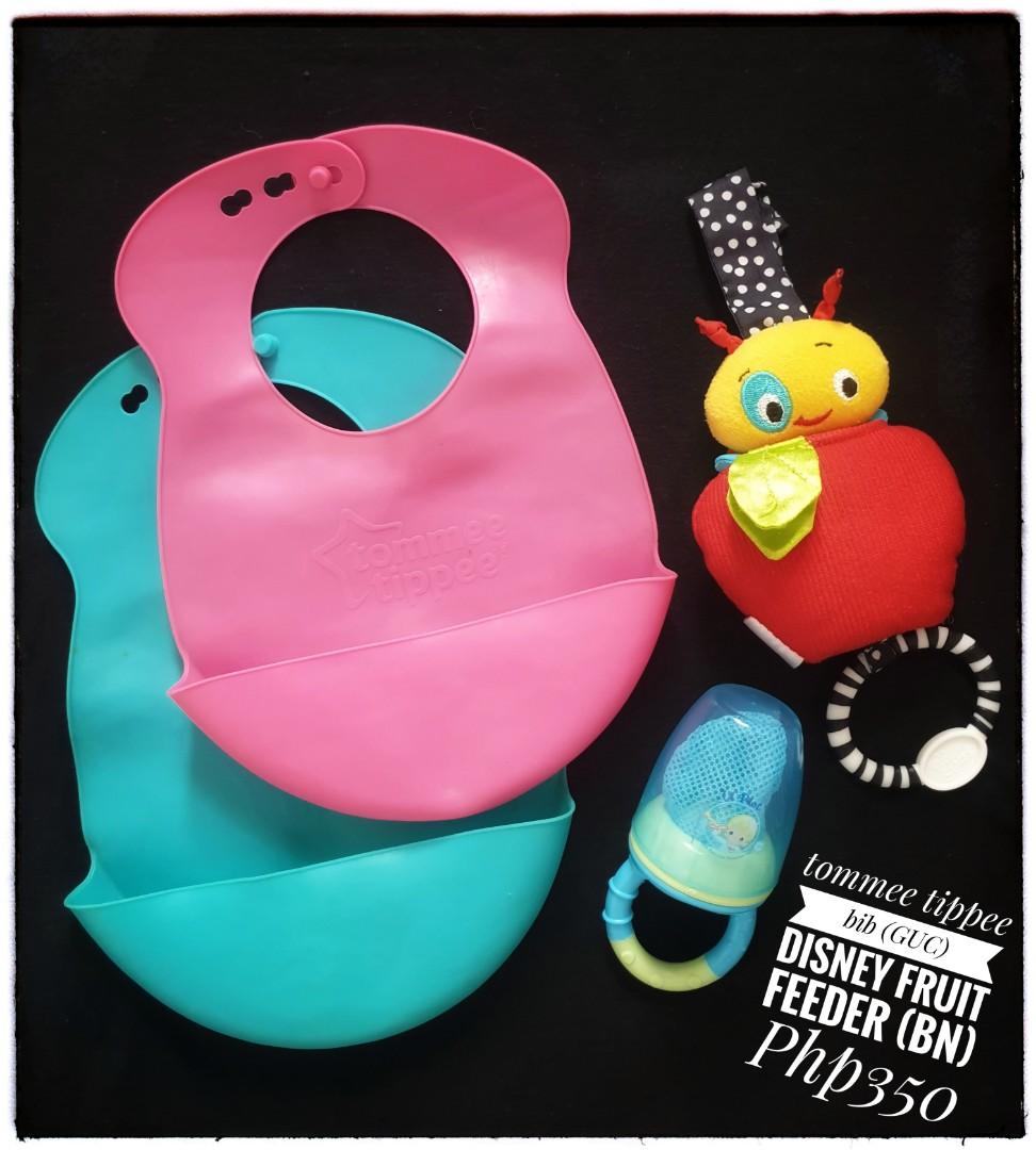 tommee tippee bibs pink