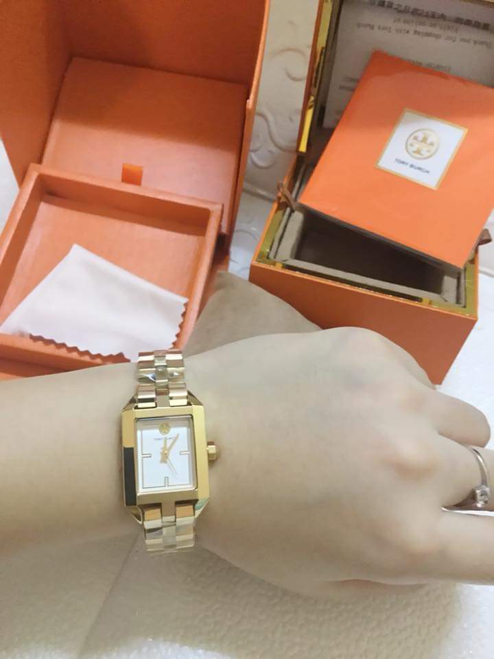 tory burch square watch