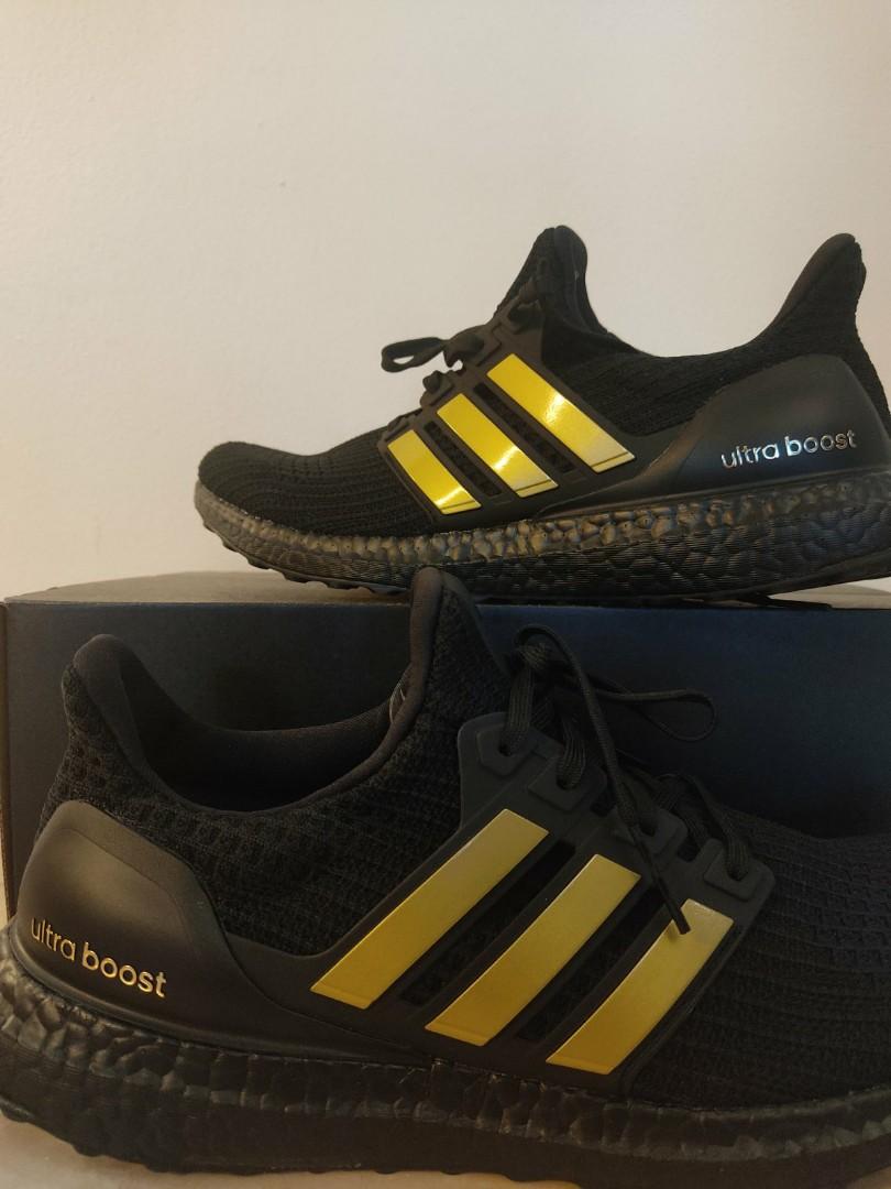 black and gold ultra boost 4.0
