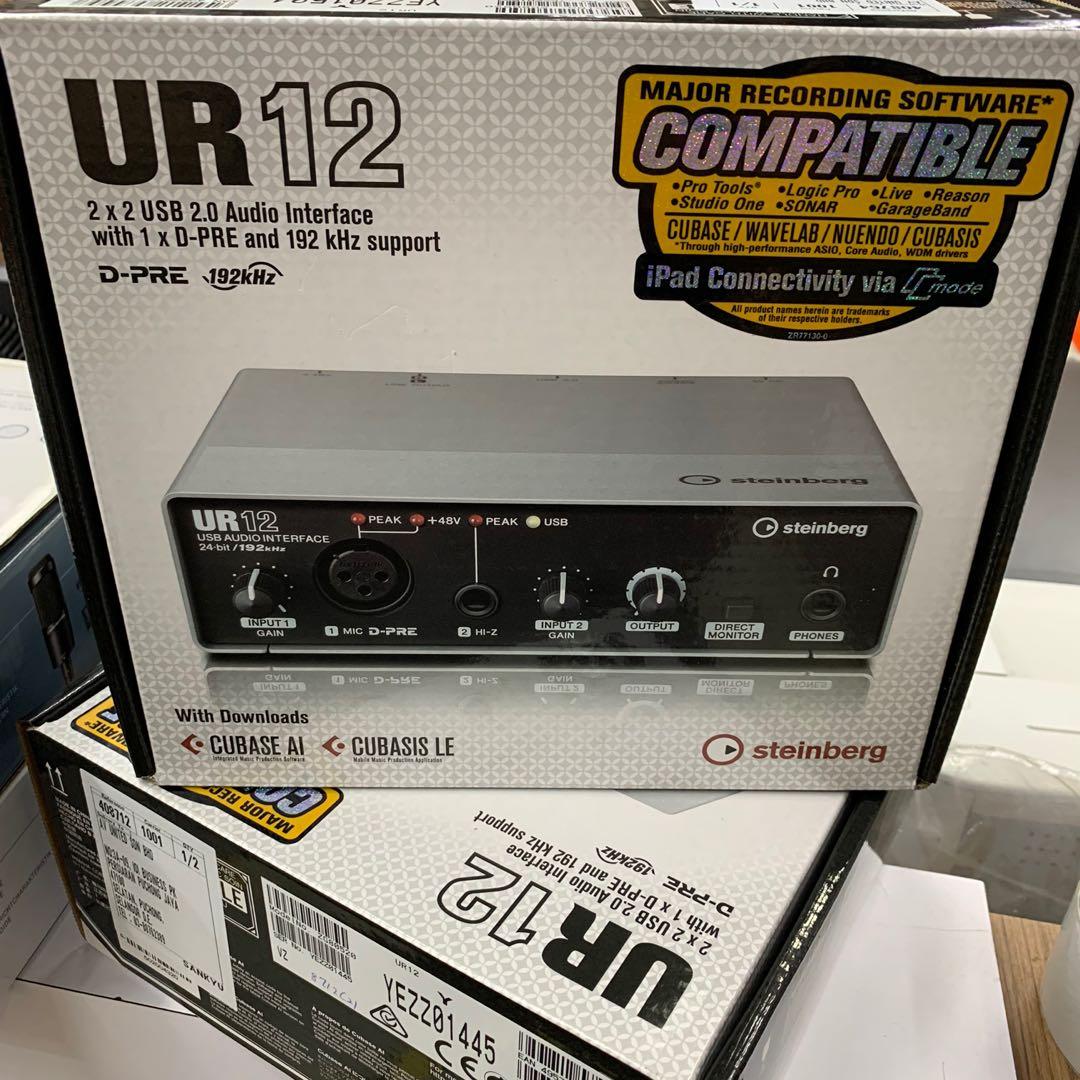 UR12 2X2 USB Interface (Category: Portable Audio Accessories) located in Selayang. Submitted by wei13th (Listing ID 1016320147, Image 2). Description: READY STOCK 2UNIT.