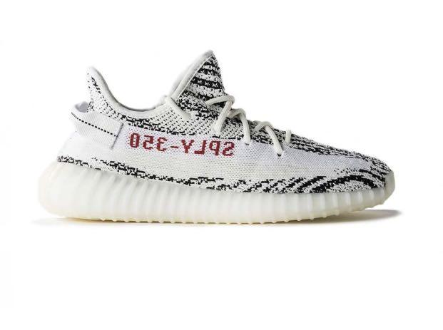 kanye west zebra shoes
