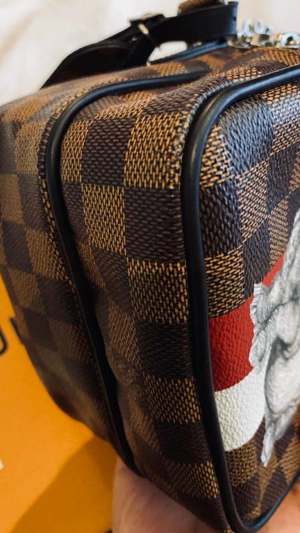 USED LV Louis Vuitton Savane Collection Amazone Rhino Messenger Bag, Men&#39;s Fashion, Bags ...