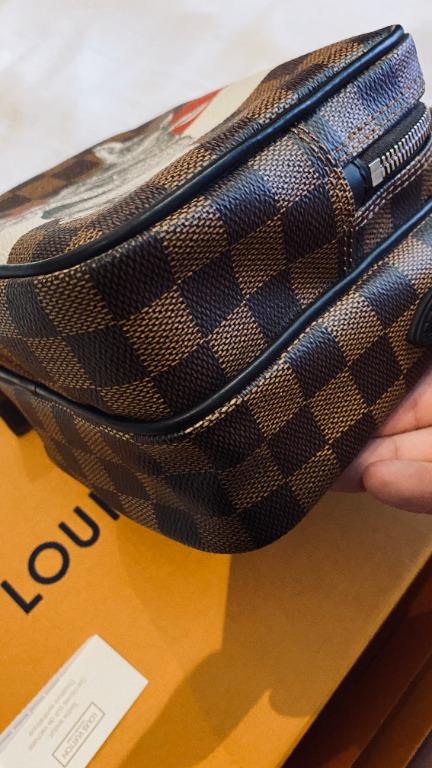 USED LV Louis Vuitton Savane Collection Amazone Rhino Messenger Bag, Men&#39;s Fashion, Bags ...