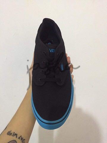 Vans Atwood Black Blue Men s Fashion Footwear Sneakers on Carousell