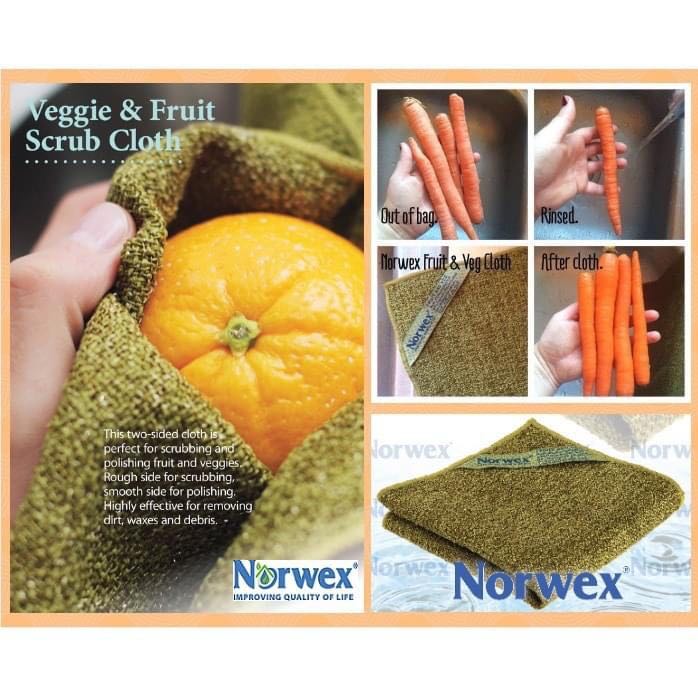 Veggie And Fruit Scrub Cloth Norwex Home Appliances Cleaning