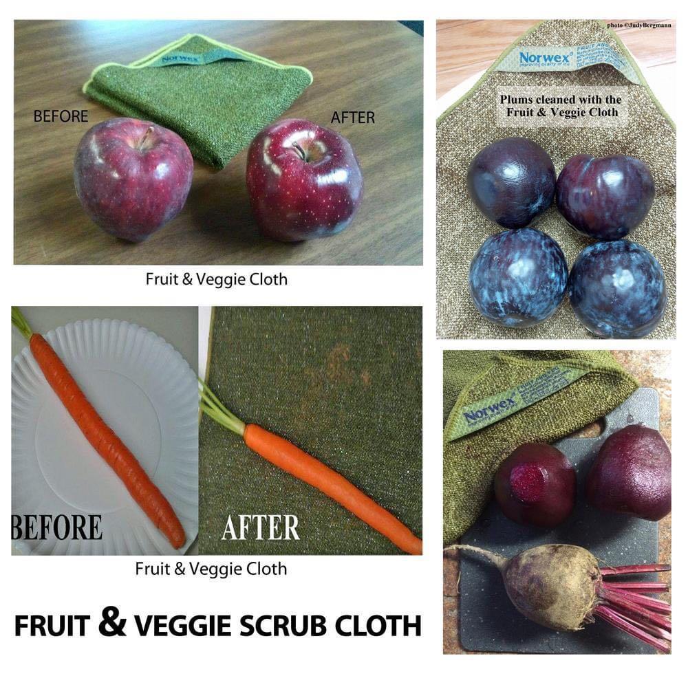 Veggie And Fruit Scrub Cloth Norwex Home Appliances Cleaning Laundry On Carousell