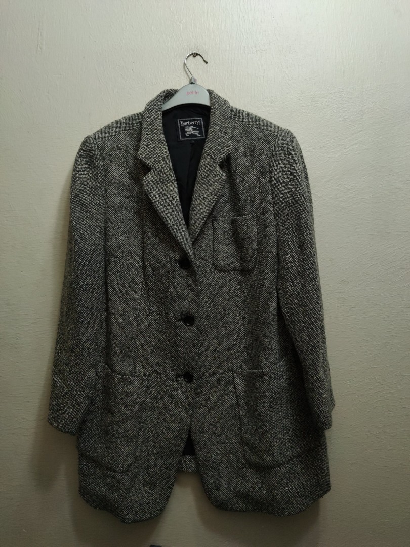 vintage burberry blazer
