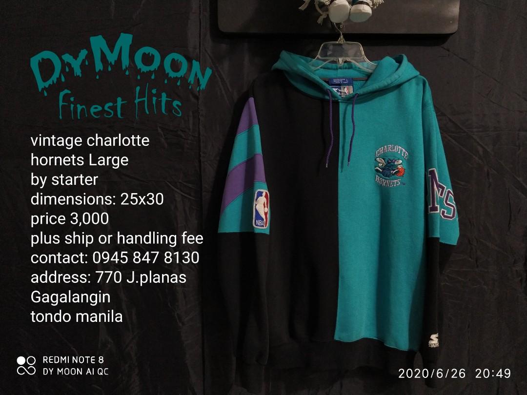 charlotte hornets vintage sweatshirt