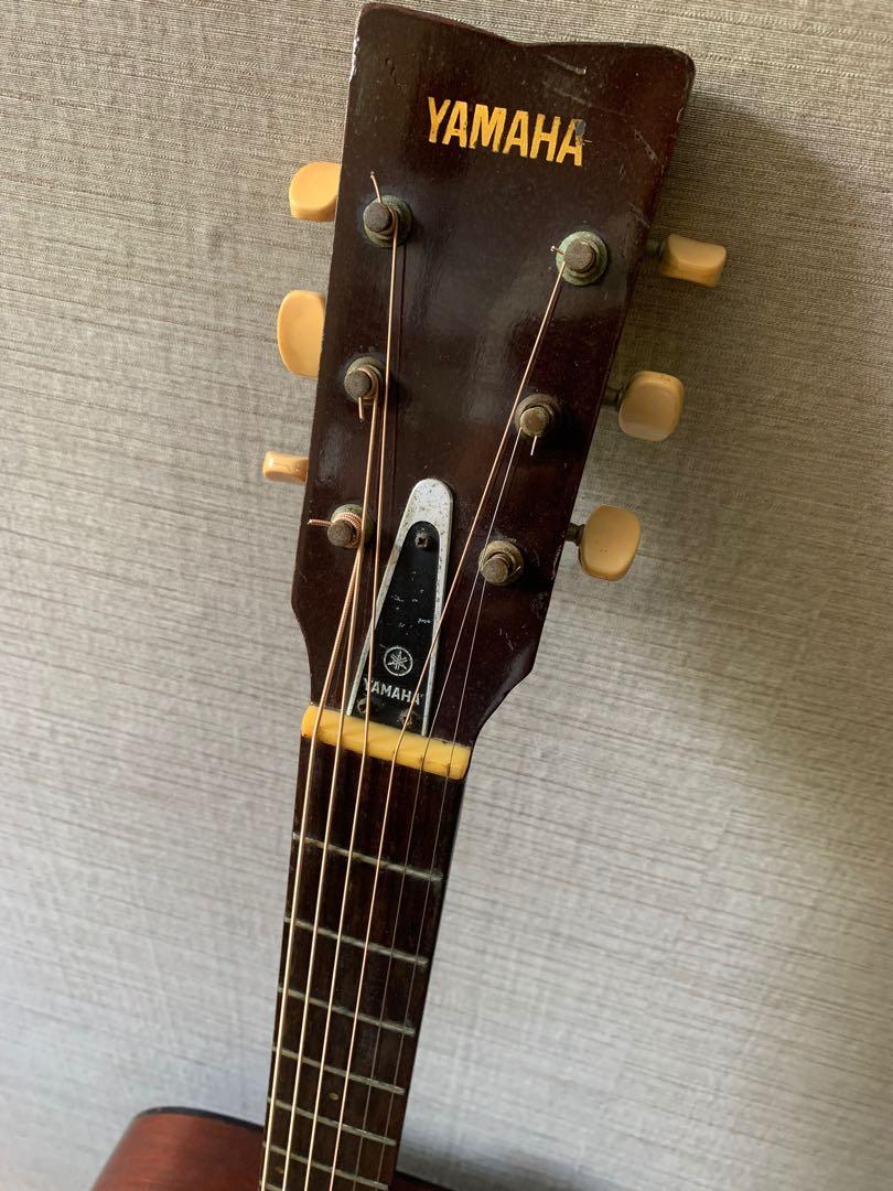Vintage Yamaha Guitar FG140 Red Label Series, Hobbies & Toys ...