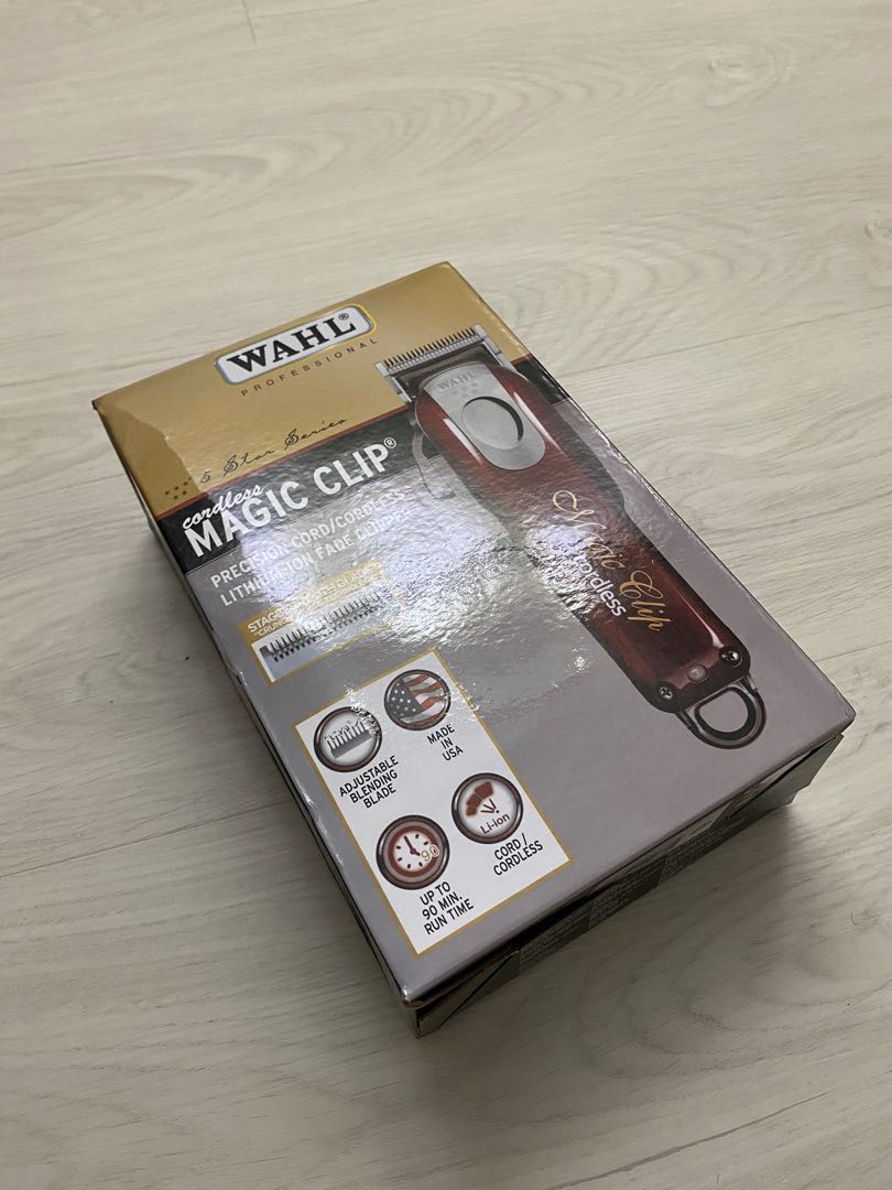 wahl magic clip charge time