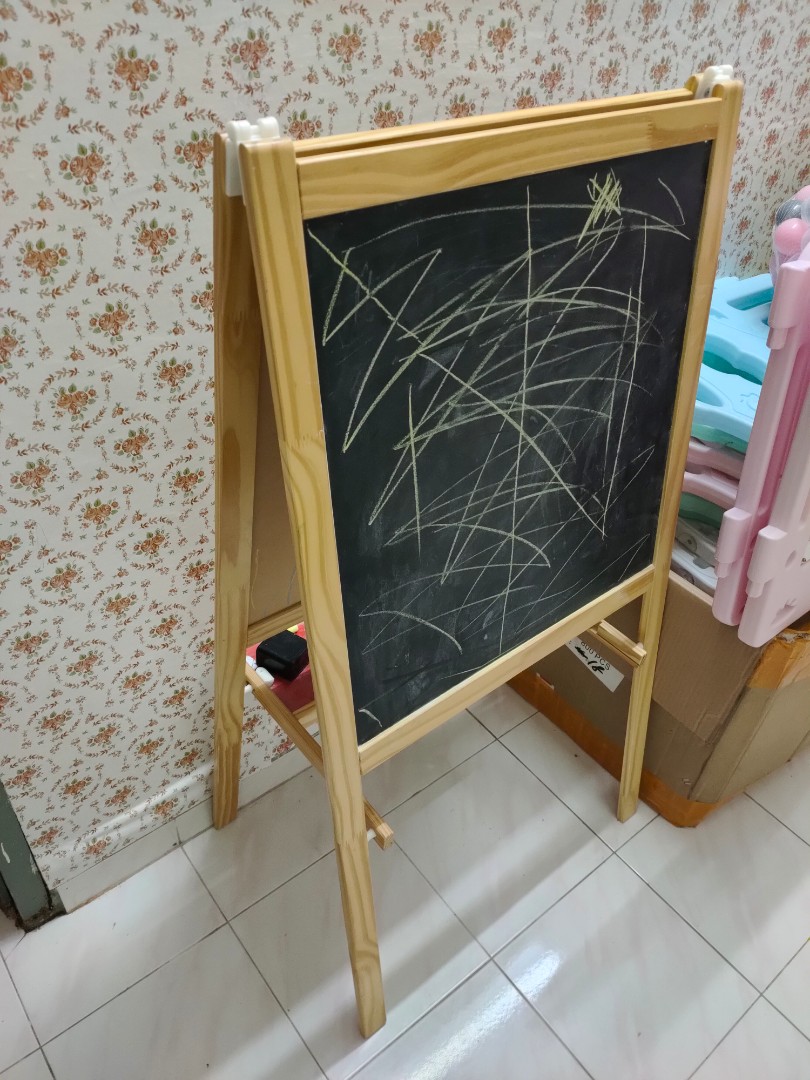 Whiteboard And Blackboard Ikea Toys Games Other Toys On Carousell