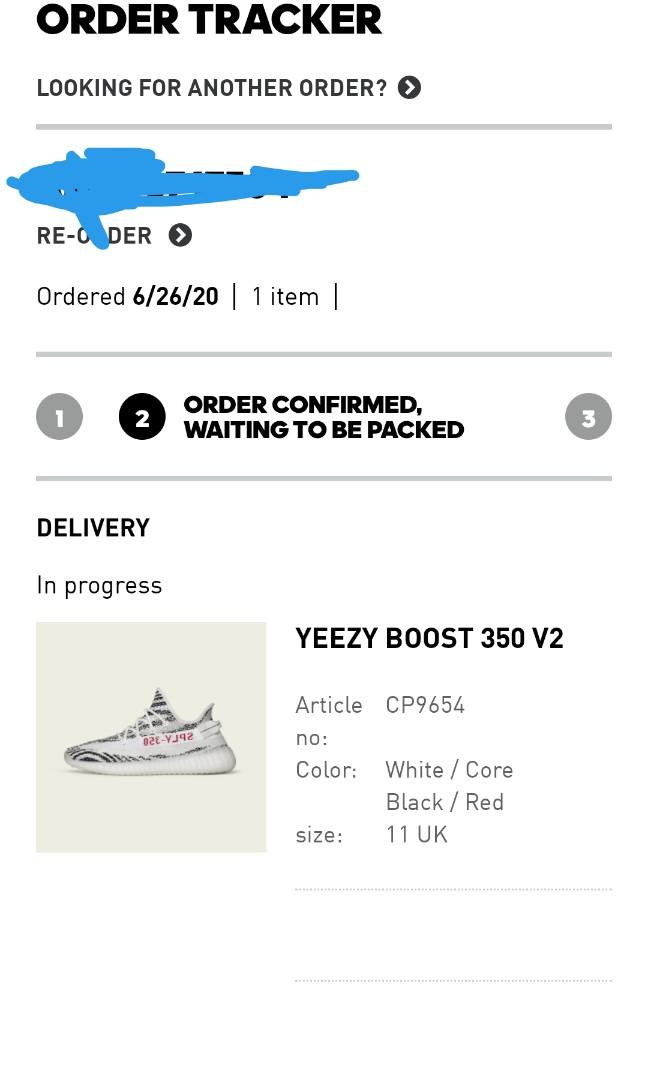 Yeezy Boost 350 V2 Zebra