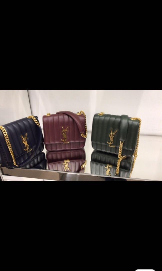 YSL vicky medium quilted bag, Luxury, Bags & Wallets on Carousell