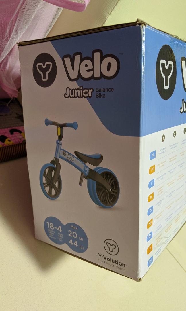 yvolution velo junior balance bike