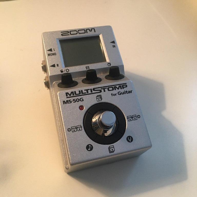 Zoom Ms 50g Multistomp Guitar Pedal Music Media Music Accessories On Carousell