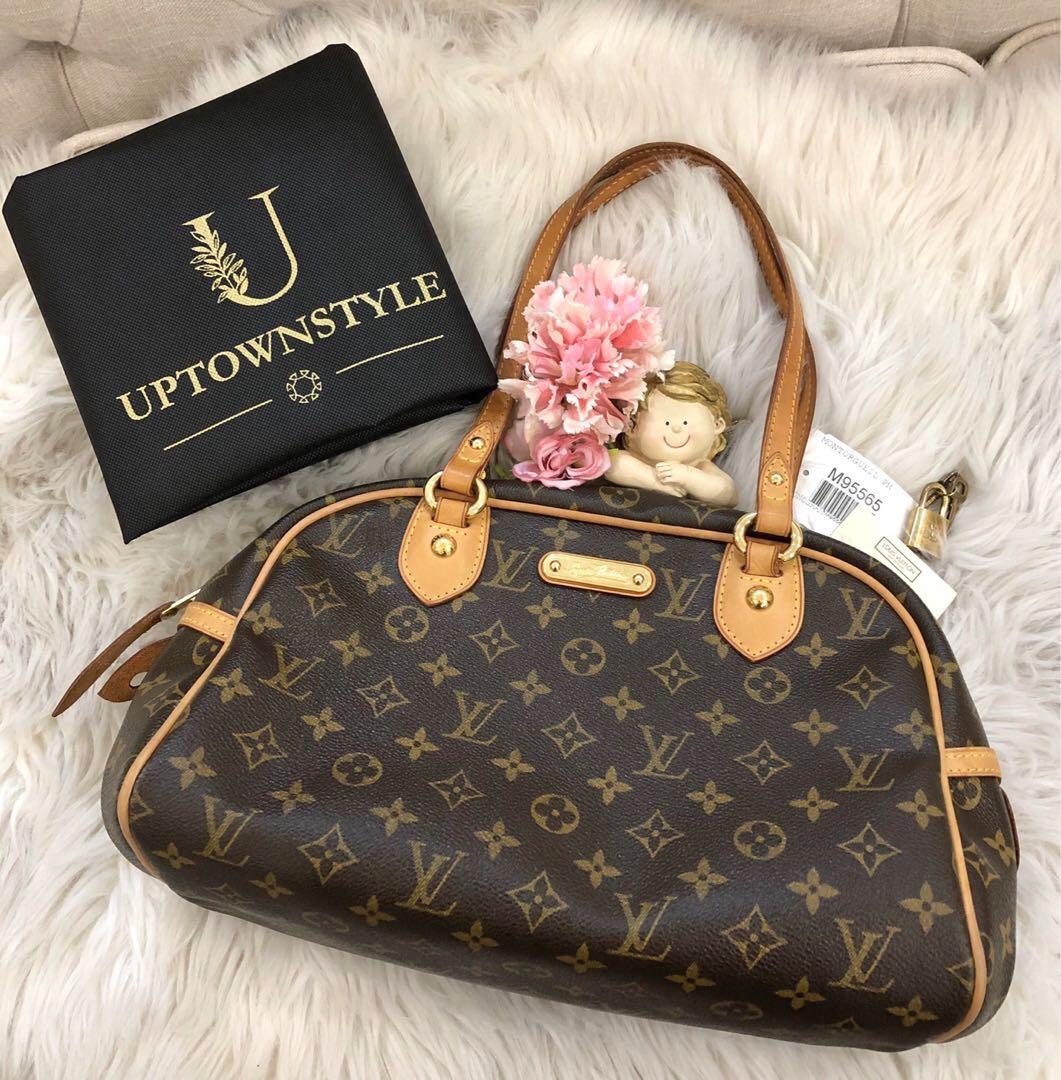Louis Vuitton Montorgueil GM, Luxury, Bags & Wallets on Carousell