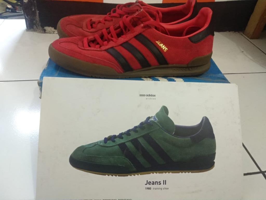 adidas jeans ii 1980 training shoe