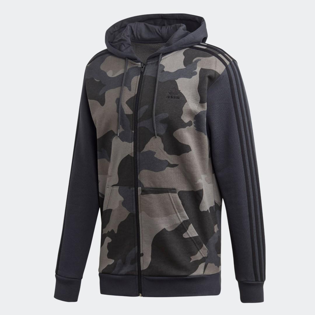 Men's adidas originals camouflage hoodie hotsell