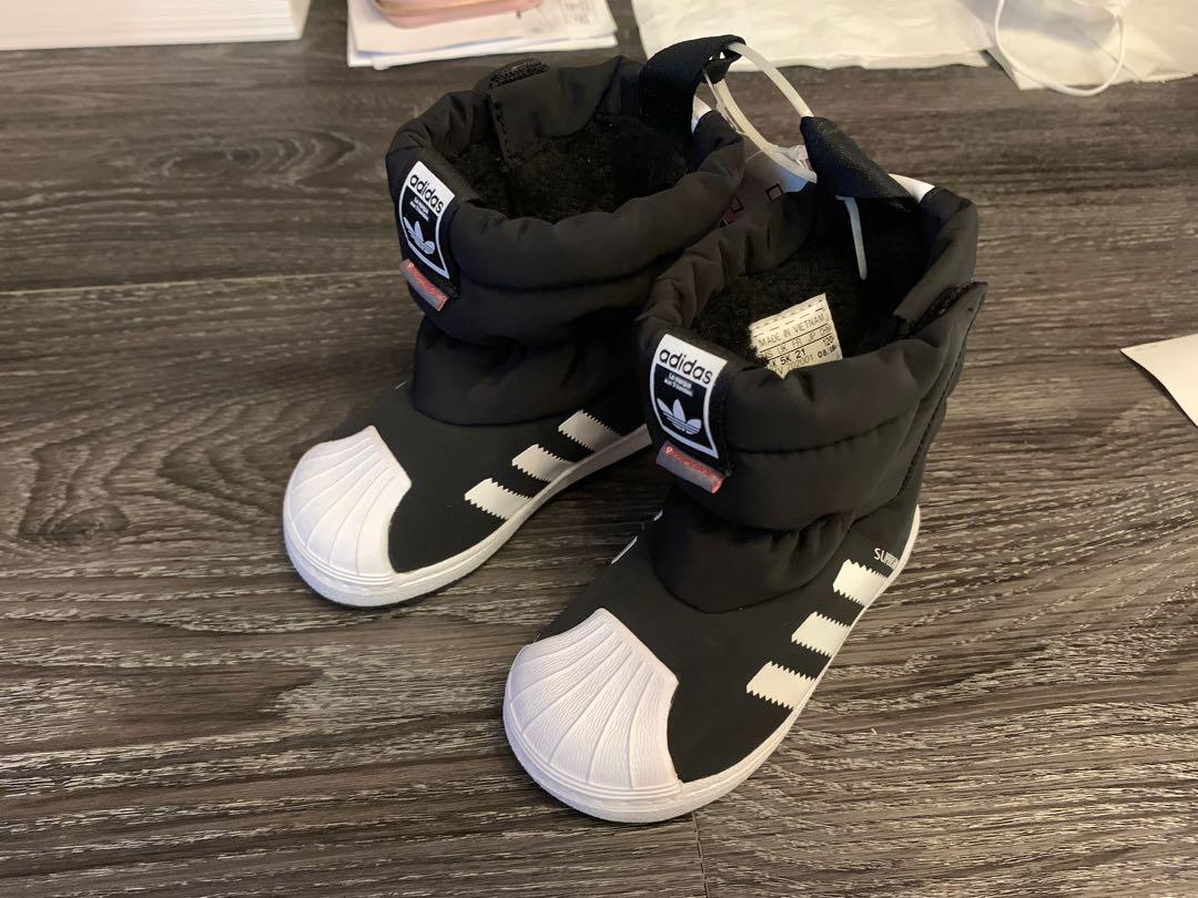 Adidas superstar BB 鞋size 21, 兒童＆孕 