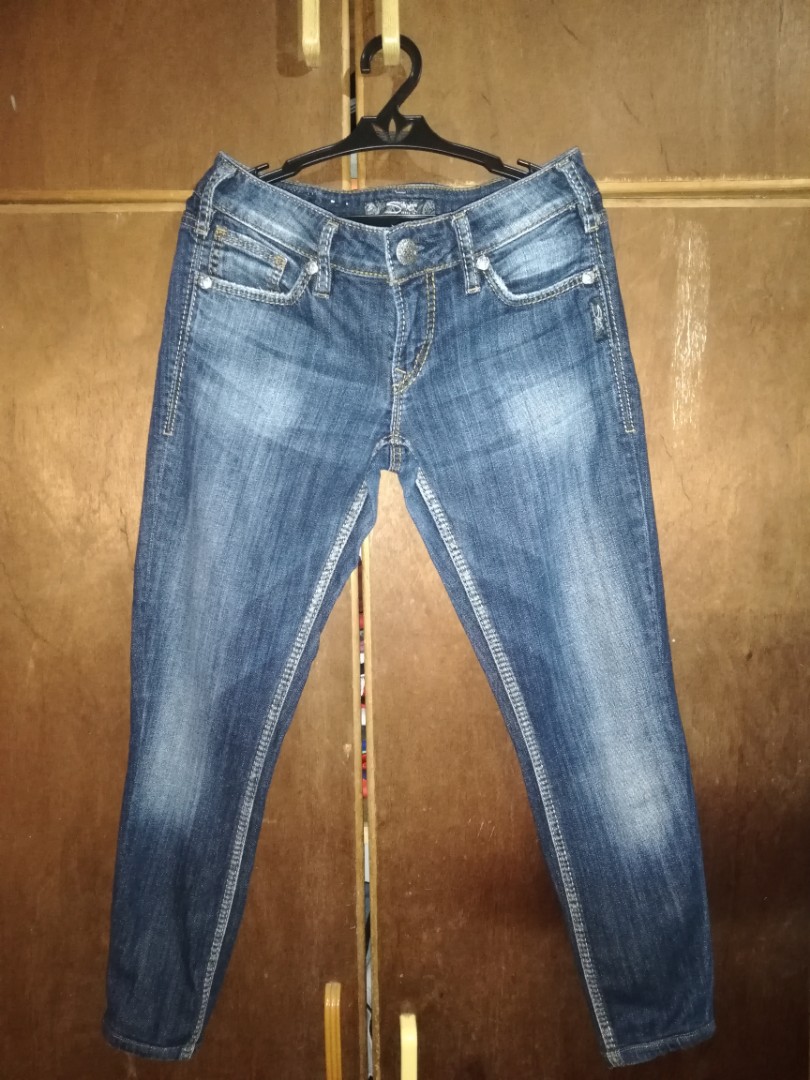 silver jeans clothing