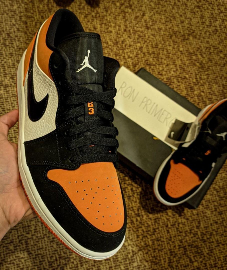 jordan 1 low sbb on feet