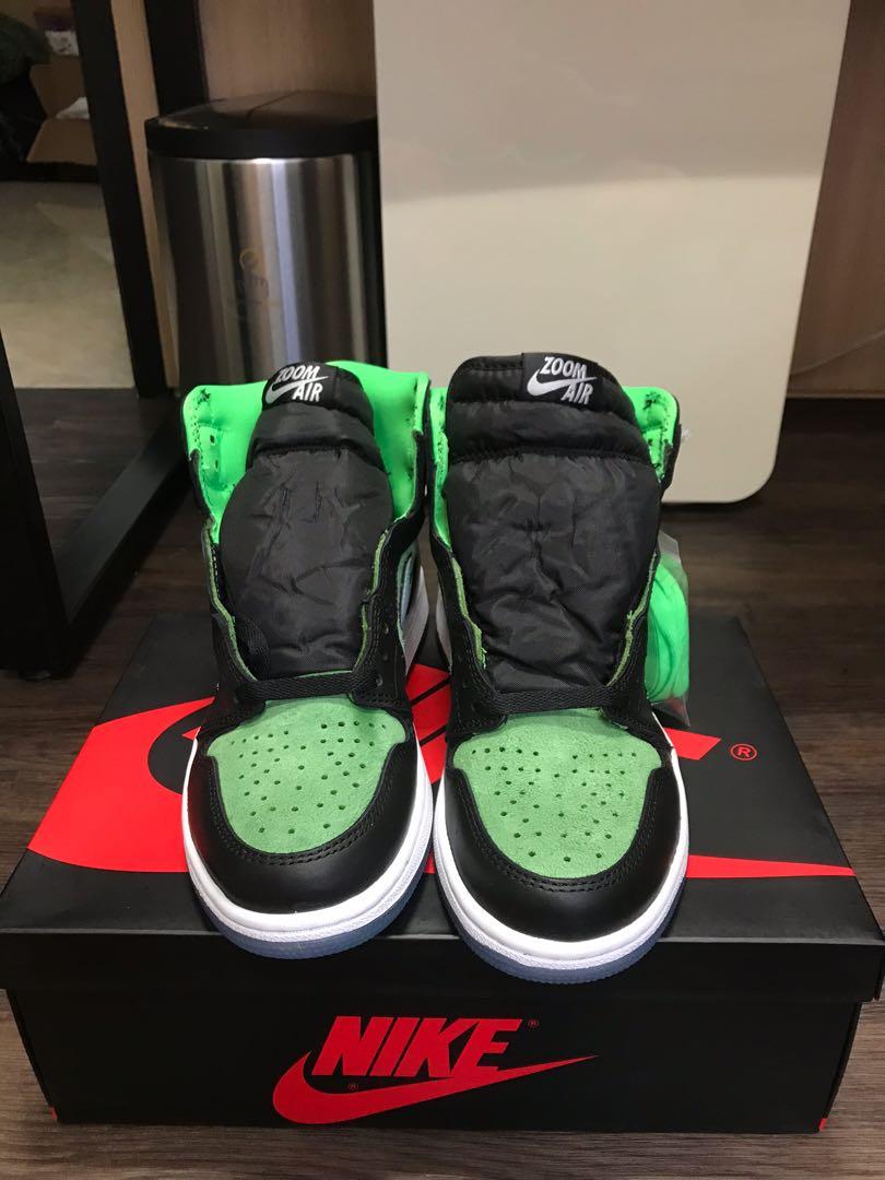 air jordan 1 hi zoom air rage green