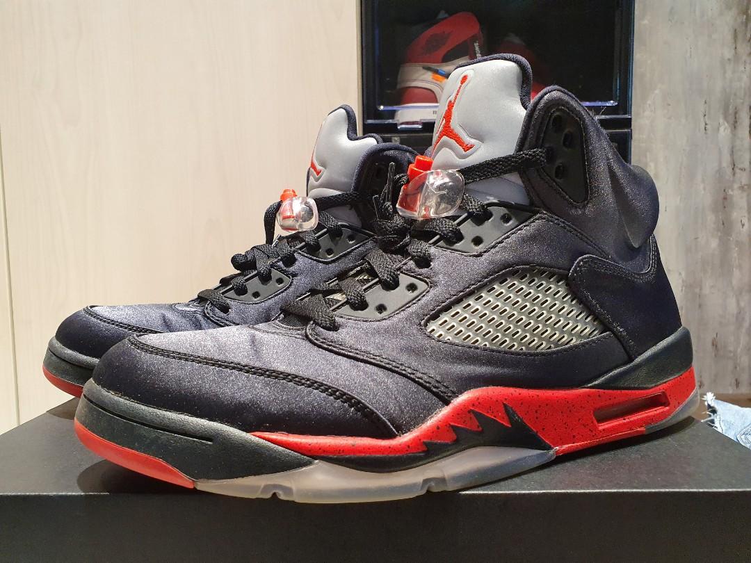 jordan 5 satin crease