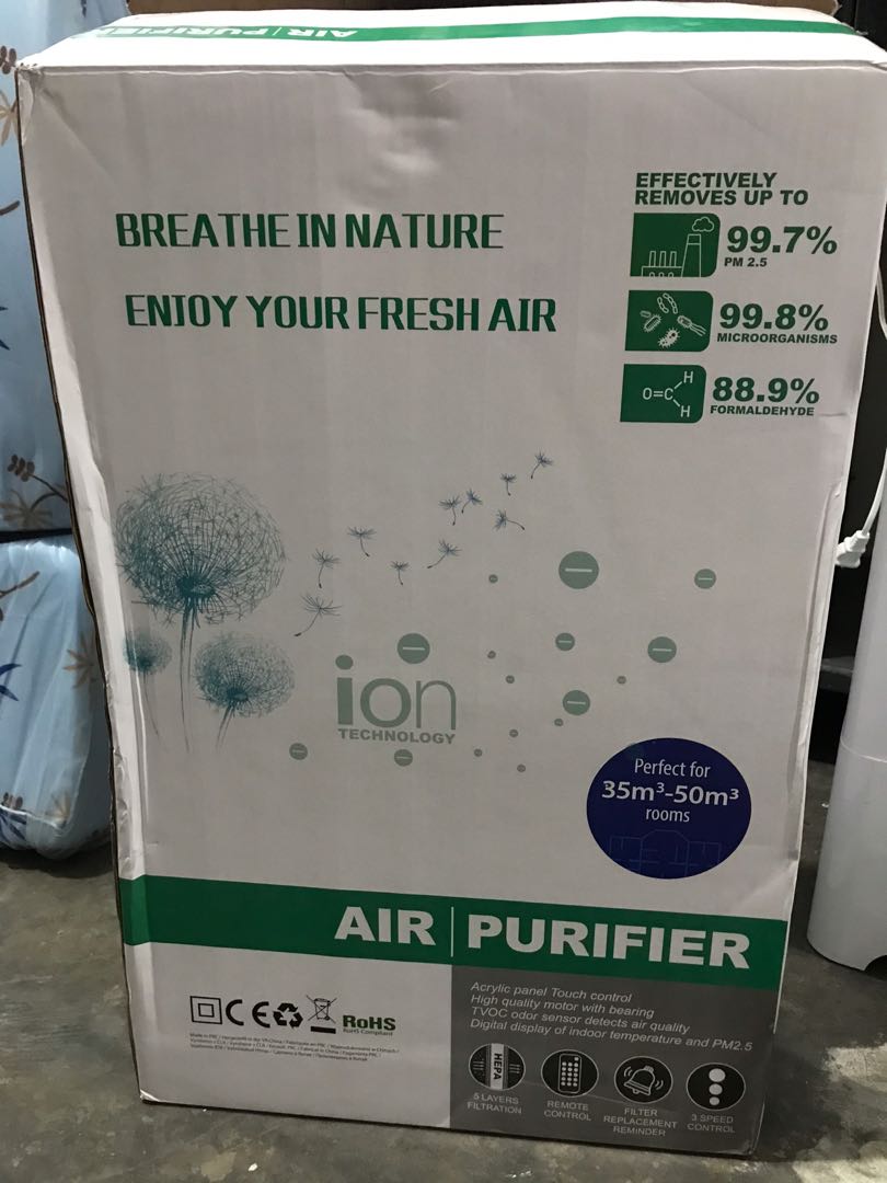 Ion technology air deals purifier