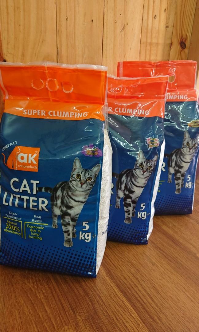 Ak Cat Litter 5kg Pet Supplies Pet Accessories On Carousell