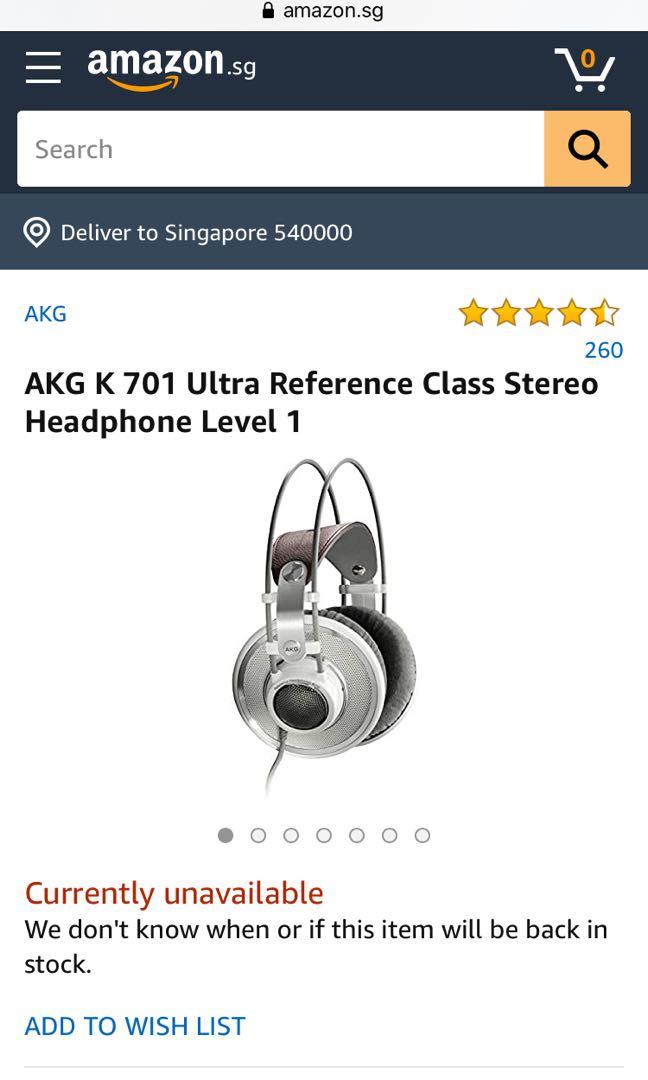 Akg k 701 ultra reference class stereo headphone online