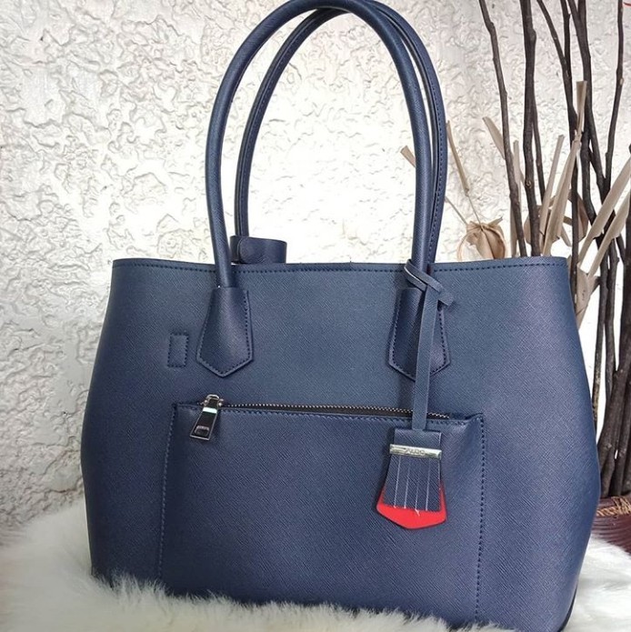 aldo blue bag